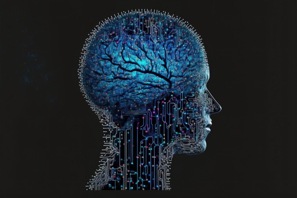 What to Do About Night Shift Memory Problems and Cognitive Decline 1 cyber brain, computer, brain, the internet, web3, blockchain, cyborg, futuristic, office, man, cyberpunk, brain, brain, brain, brain, brain