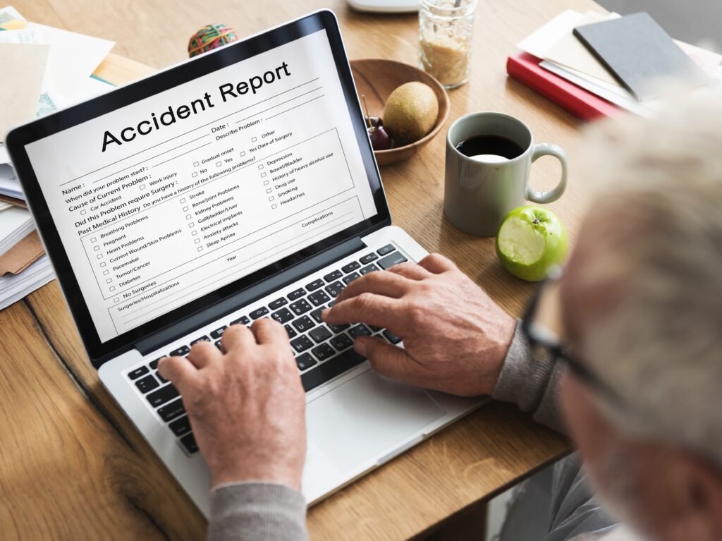 accident injury information report health 1