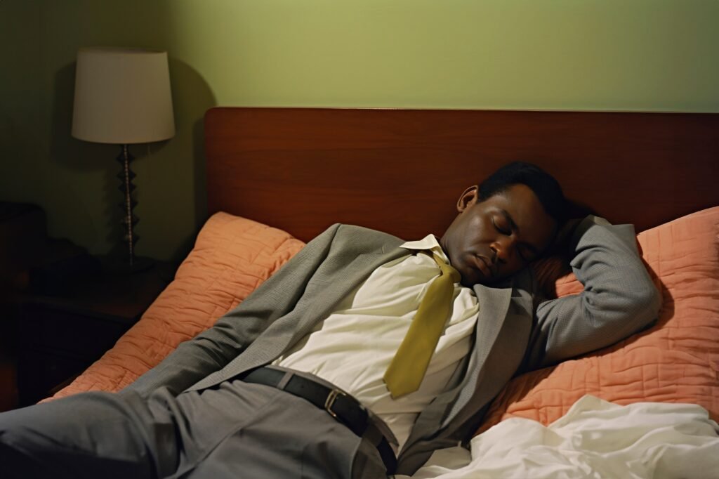 Is Night Shift Bad for You? The Honest, Evidence-Based Answer 2 low angle man sleeping bed 1