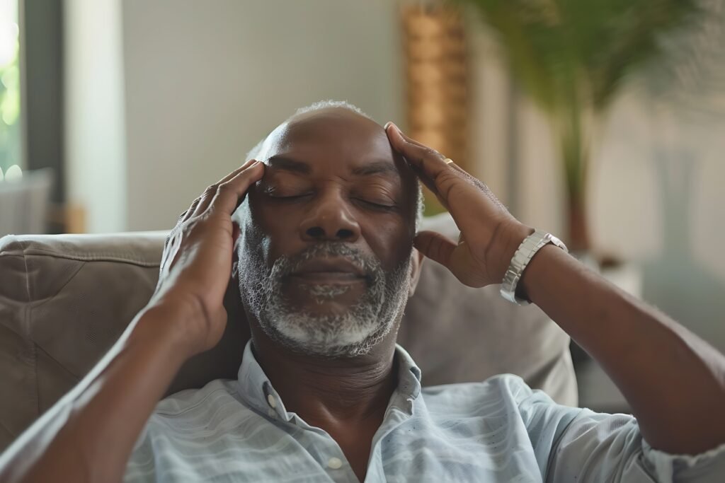 Night Shift and Dementia: The Counterintuitive Research Finding That Changes Everything 2 person enjoying scalp massage 1